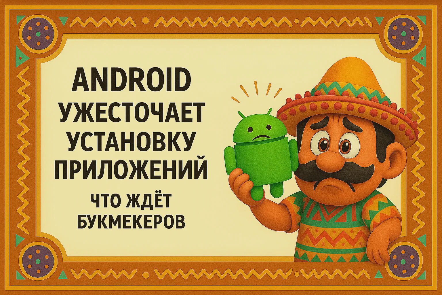 Google ограничивает установку APK на Android