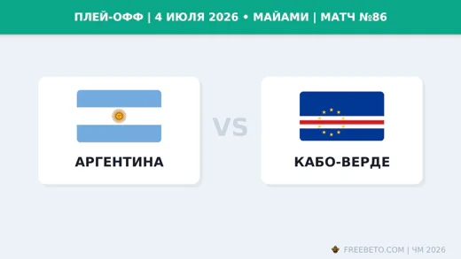 Матч Аргентина — Кабо-Верде
