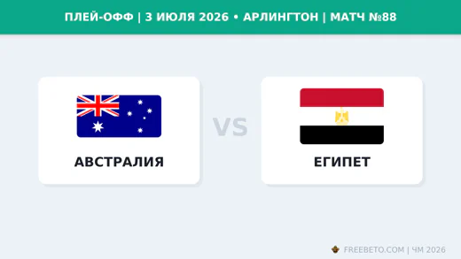 Матч Австралия — Египет